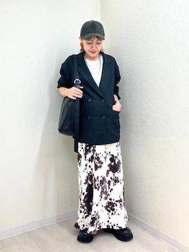 「アイテム（サンダル）」を使った、mumiさん（レディース・157cm・40代）の秋コーディネート