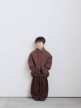 「アイテム（ブルゾン）」を使った、mumiさん（レディース・157cm・40代）の秋コーディネート