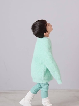「アイテム（レギンス/スパッツ）」を使った、mumiさん（キッズ・110cm）の秋コーディネート