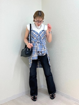 「LOWRYS FARM（ローリーズファーム）のアイテム」を使った、mumiさん（レディース・157cm・40代）の夏コーディネート