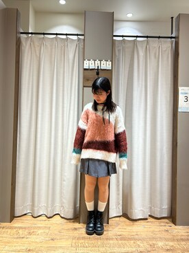 Reikaさん（レディース・155cm）の冬コーディネート