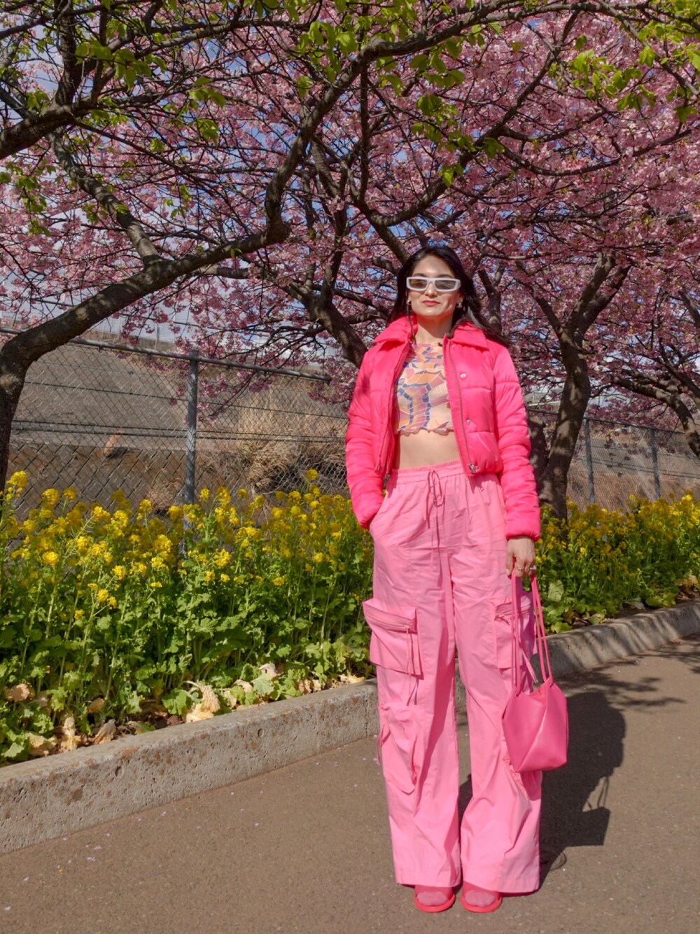 美品！ZARA　スーツセットアップ　ワイドパンツ　L　ピンクオレンジ 美品！ZARAスーツセットアップワイドパンツLピンクオレンジ