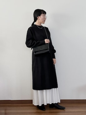 「アイテム（ワンピース/ドレス）」を使った、弥生 / yayoiさん（レディース・160cm・30代）の冬コーディネート