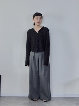 「アイテム（スリッポン）」を使った、弥生 / yayoiさん（レディース・160cm・30代）の秋コーディネート
