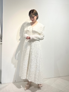「merry jenny（メリージェニー）のアイテム（アクセサリー）」を使った、sumomoさん（レディース・155cm）の冬コーディネート