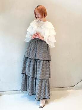 sumomoさん（レディース・156cm）の夏コーディネート