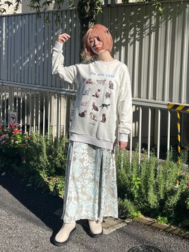 sumomoさん(レディース・156cm)の夏コーディネート