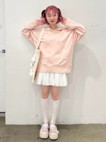 merry jenny petit flowerセーラースウェット merry jenny（メリージェニー）の「petit flowerセーラー