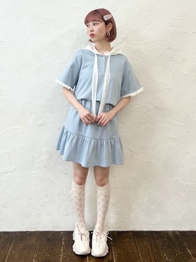 sumomoさん（レディース・155cm）の夏コーディネート