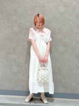 sumomoさん（レディース・156cm）の夏コーディネート