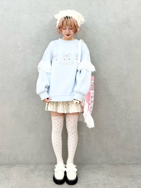 「アイテム（ニットキャップ/ビーニー）」を使った、sumomoさん（レディース・156cm・20代）の秋コーディネート