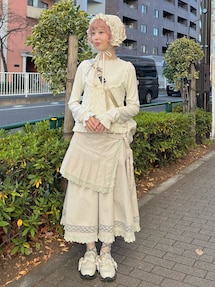 pleats apron layered skirt｜メリージェニー（merry jenny）公式通販
