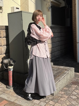 sumomoさん（レディース・155cm）の冬コーディネート