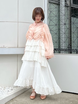 「アイテム（その他シューズ）」を使った、sumomoさん（レディース・155cm）の春コーディネート