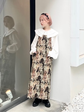 sumomoさん（レディース・156cm）の夏コーディネート