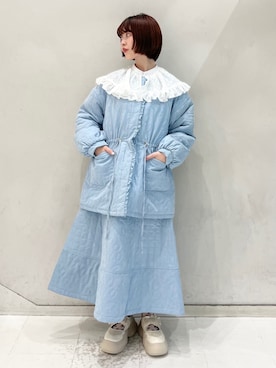 sumomoさん（レディース・155cm）の冬コーディネート