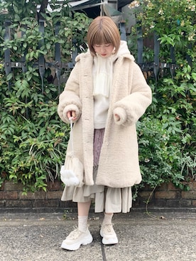 sumomoさん(レディース・156cm)の冬コーディネート