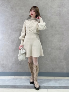 sumomoさん(レディース・155cm)の冬コーディネート