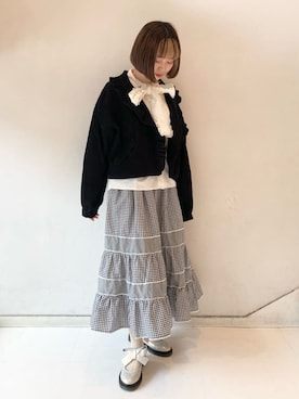 sumomoさん（レディース・156cm）の冬コーディネート