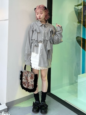 sumomoさん（レディース・156cm）の冬コーディネート