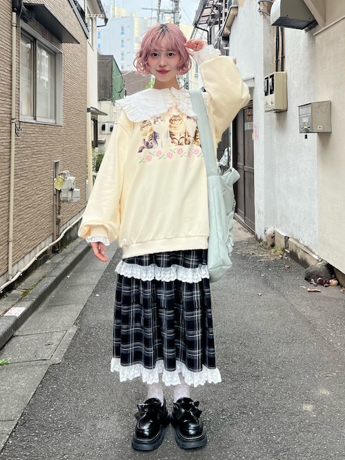 PUレザーフリルショルダーバッグ（ショルダーバッグ）｜merry jenny