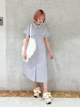 sumomoさん（レディース・156cm）の夏コーディネート