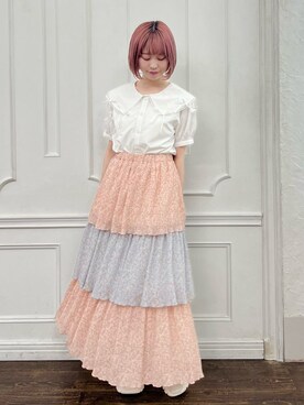 sumomoさん（レディース・155cm）の夏コーディネート