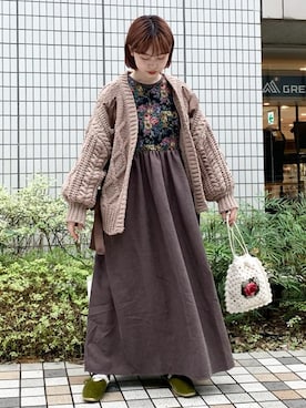 sumomoさん（レディース・156cm）の秋コーディネート