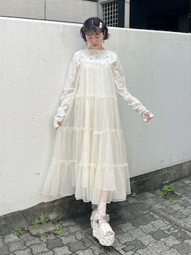 sumomoさん（レディース・155cm）の夏コーディネート