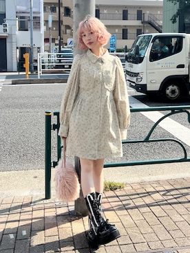 「アイテム（ブーツ）」を使った、sumomoさん（レディース・156cm・20代）の夏コーディネート