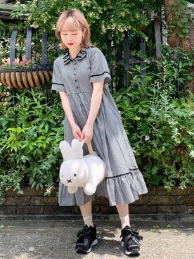 sumomoさん（レディース・156cm）の夏コーディネート