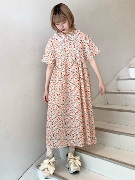 sumomoさん（レディース・156cm）の夏コーディネート