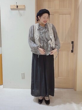 「フレア」｜「アイテム（その他）」を使った、のざ🌳さん（レディース・164cm）の夏コーディネート