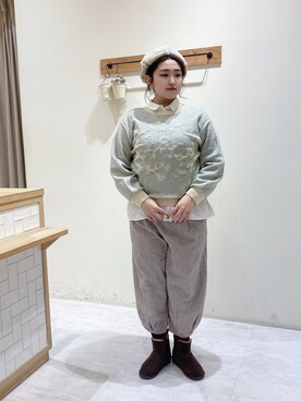 のざ🌳さん（レディース・164cm）の冬コーディネート
