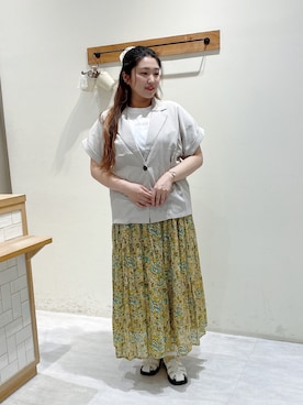 のざ🌳さん（レディース・164cm）の夏コーディネート