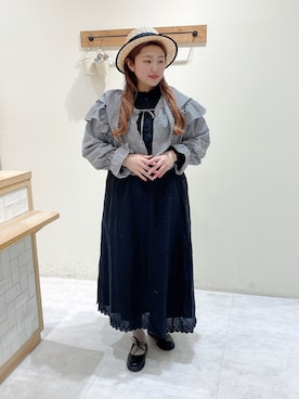 「kazumiコラボ」｜「アイテム（その他）」を使った、のざ🌳さん（レディース・164cm）の冬コーディネート