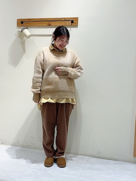 「冬服コーデ」｜のざ🌳さん（レディース・164cm）の冬コーディネート