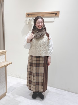 のざ🌳さん（レディース・164cm）の冬コーディネート