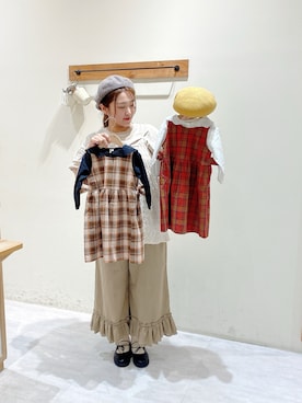 「Samansa Mos2 Lagom（サマンサモスモスラーゴム）のアイテム」を使った、のざ🌳さん（レディース・164cm）の夏コーディネート