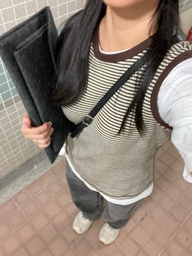 「iT（イット）のアイテム」を使った、NHYさん（レディース・165cm）の春コーディネート