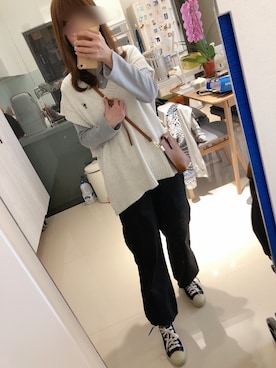 「Java（ジャバ）のアイテム」を使った、Nurihさん（レディース・156cm）の春コーディネート