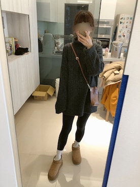 Nurihさん(レディース・156cm)の冬コーディネート