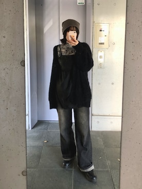 「Discoat」｜「アイテム（キャミソール）」を使った、海那さん（レディース・159cm）の春コーディネート