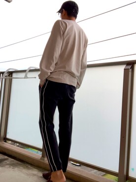「theory（セオリー）のアイテム（パンツ）」を使った、超シンプルコーデ/ kobowearさん（メンズ・180cm）の秋コーディネート