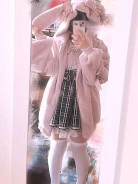 「アイテム（タイツ/ストッキング）」を使った、kohaさん（レディース・149cm）の秋コーディネート