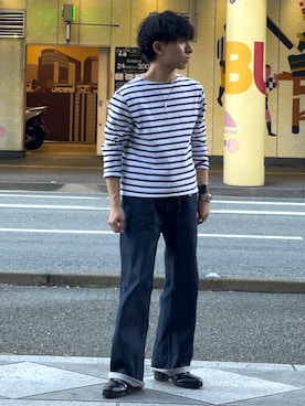 「DIESEL（ディーゼル）のアイテム」を使った、Seijiさん（メンズ・160cm）の秋コーディネート