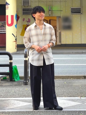 「アイテム（アクセサリー）」を使った、Seijiさん（メンズ・160cm）の夏コーディネート
