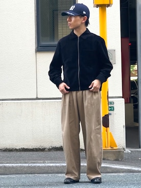 「アイテム（リング）」を使った、Seijiさん（メンズ・160cm）の秋コーディネート
