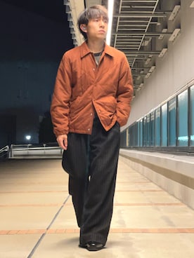 Seijiさん（骨格ストレート・メンズ・160cm）の秋コーディネート