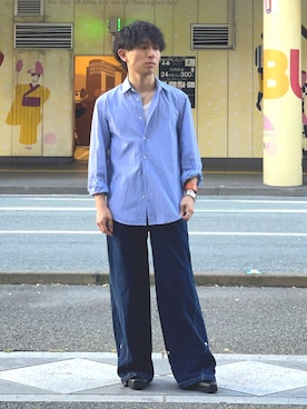 「アイテム（アナログ腕時計）」を使った、Seijiさん（メンズ・160cm）の夏コーディネート